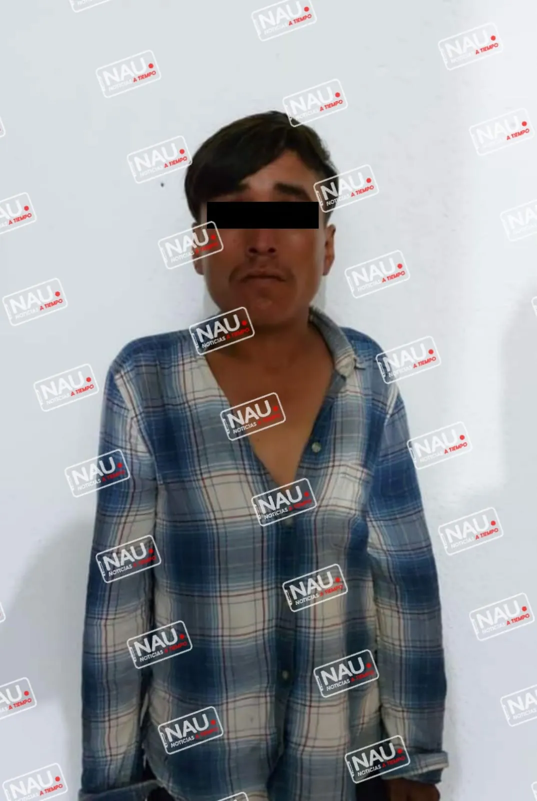 Detiene a presunto asaltante en Huixtla.