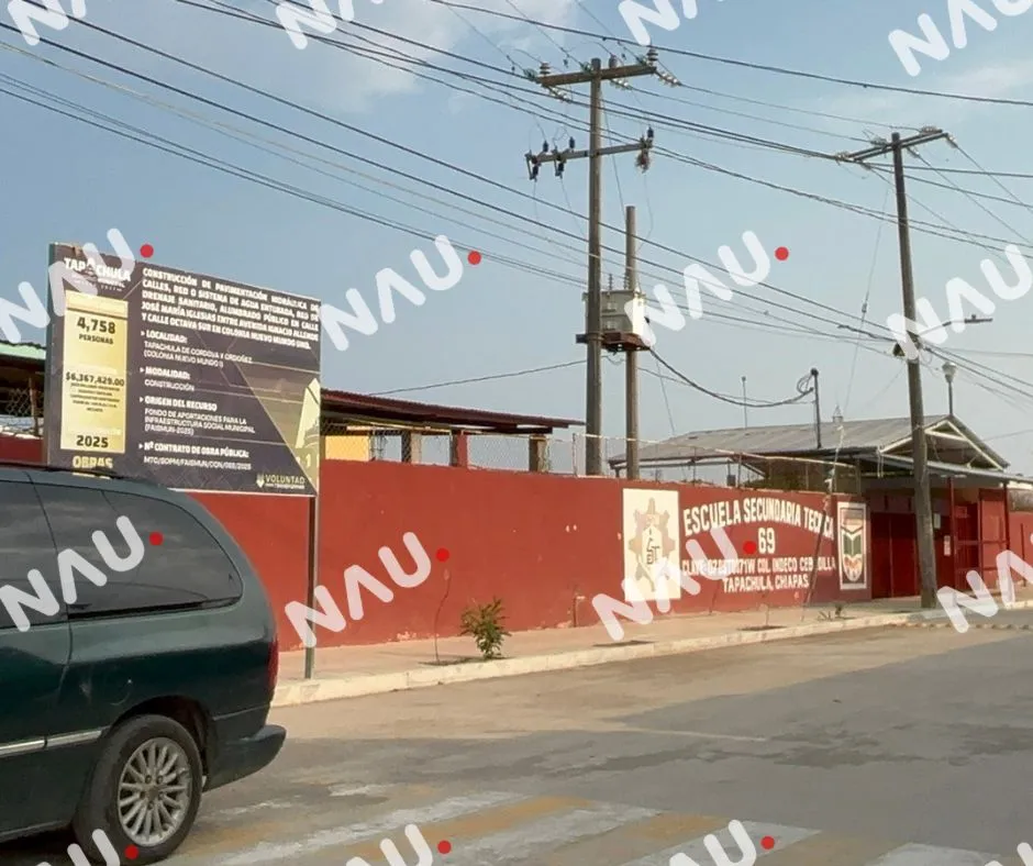 Alerta por riesgo estructural en secundaria técnica 69 de la colonia Nuevo Mundo 2
