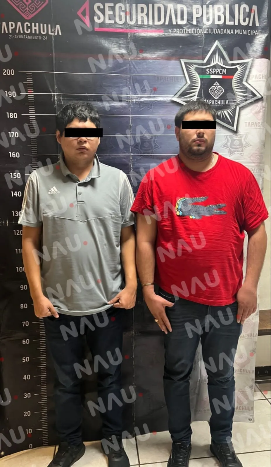 Los seis detenidos fueron puestos a disposición de las autoridades por un delito menor