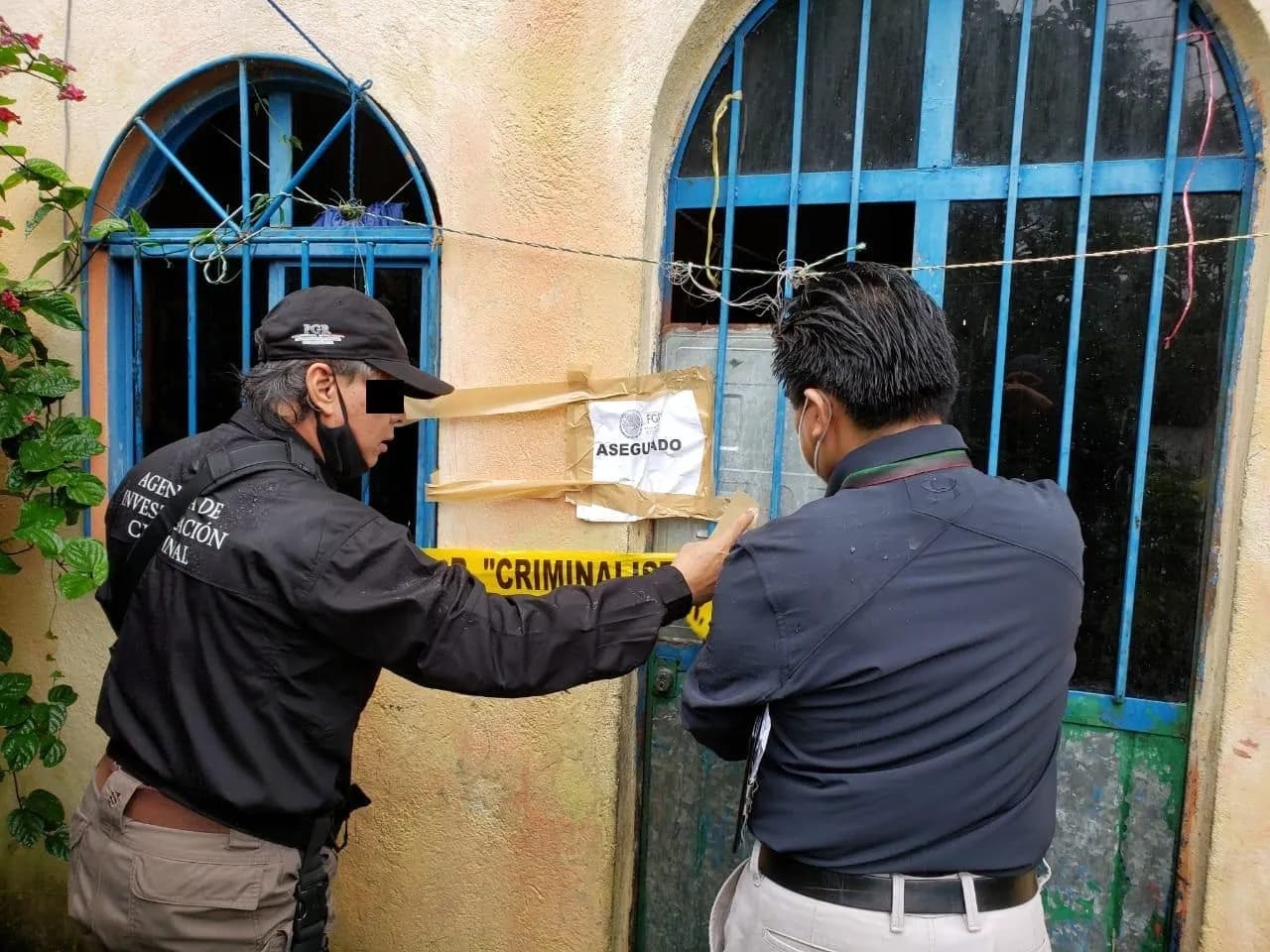 EN CATEO FGR ASEGURA DROGAS Y A UNA PERSONA EN PICHUCALCO