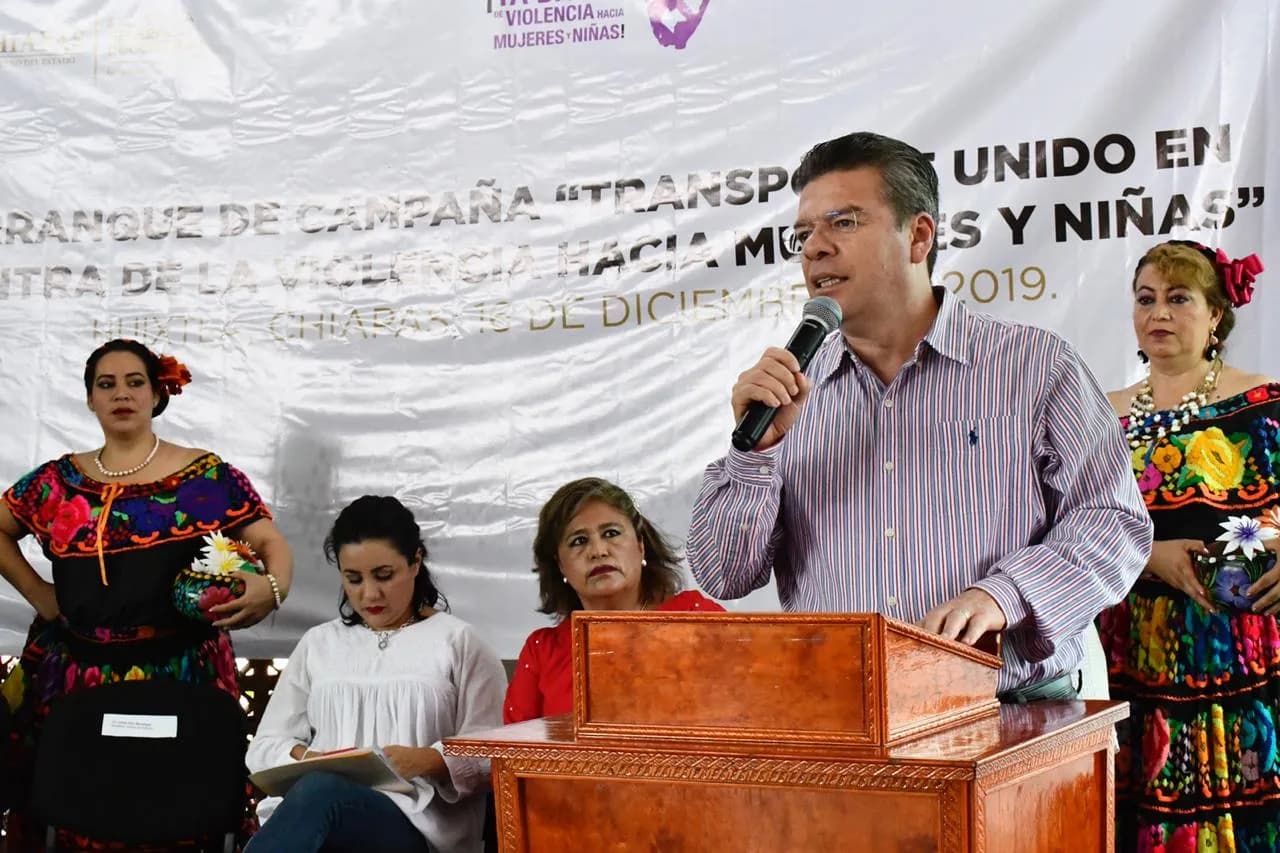 Promueve Ismael Brito campaña contra la violencia hacia mujeres y niñas