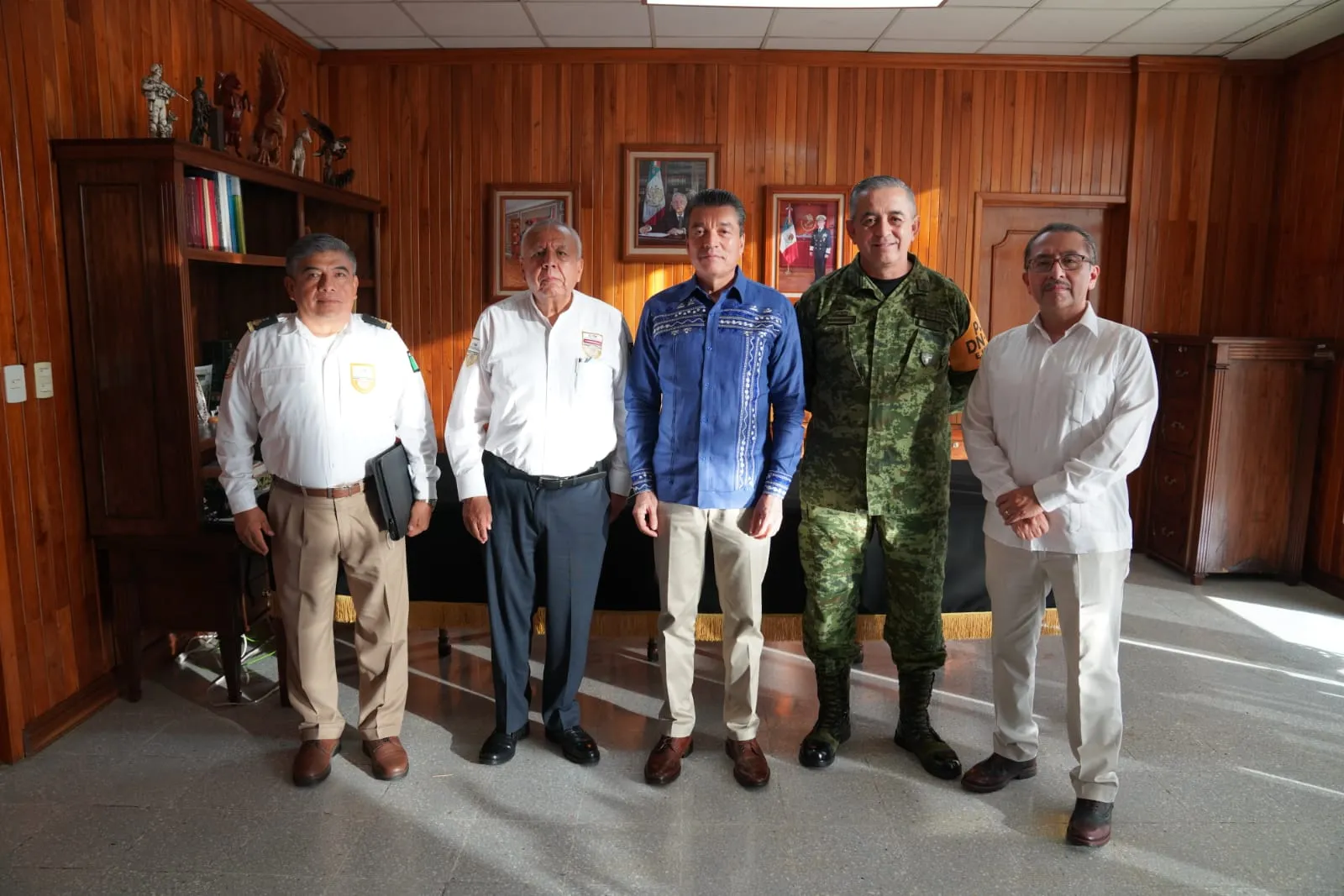 Participa Rutilio Escandón en la Mesa de Seguridad Federal encabezada por el presidente AMLO