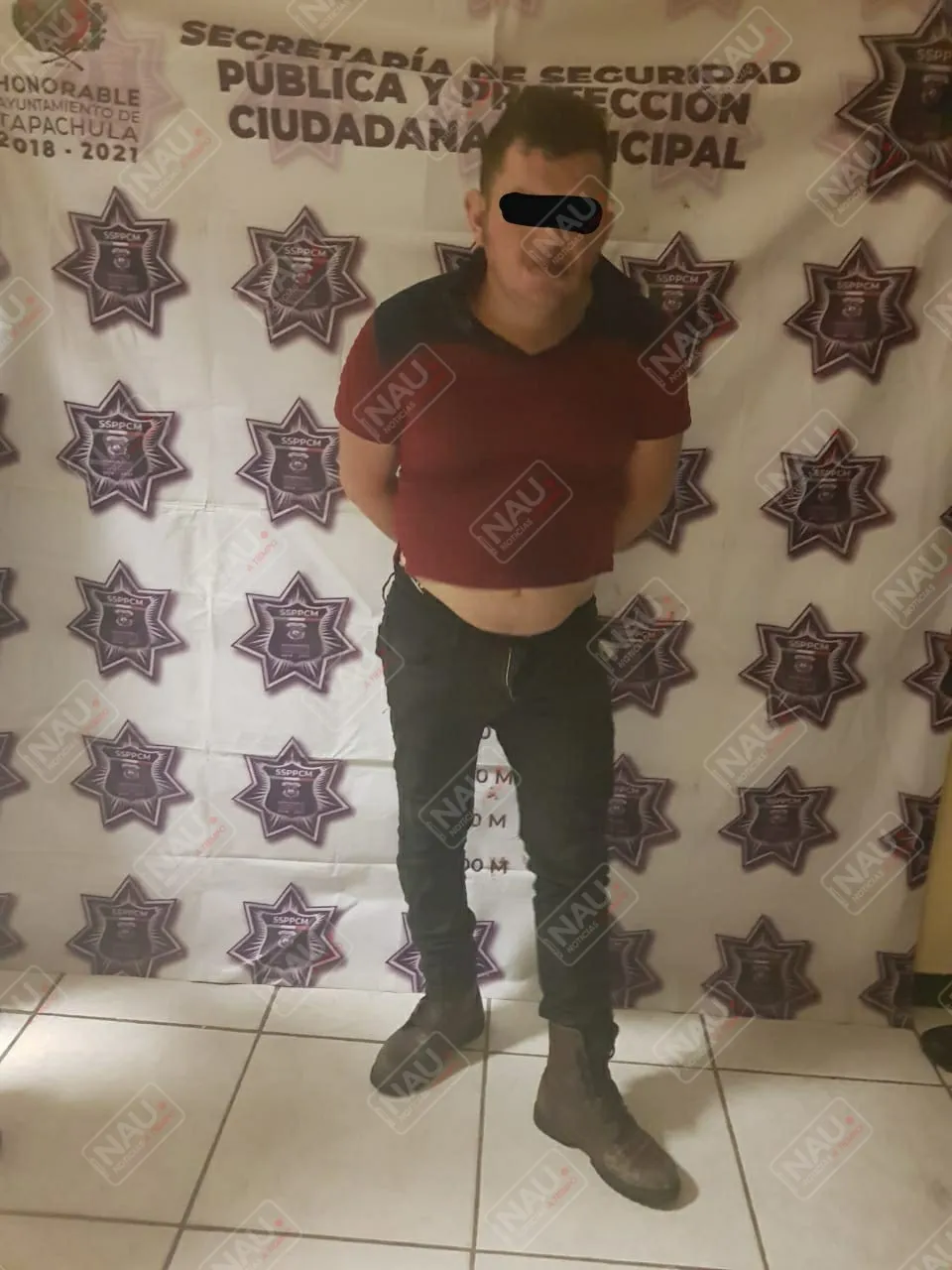 Por conducir bajo los efectos del alcohol fue detenido