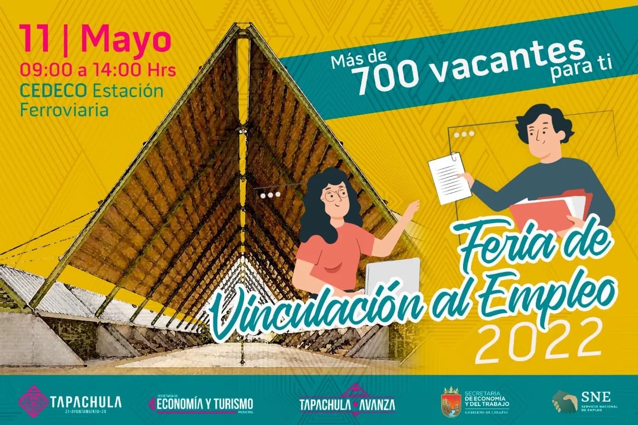 SE REALIZARÁ ESTE MIÉRCOLES LA FERIA DE LA VINCULACIÓN DEL EMPLEO