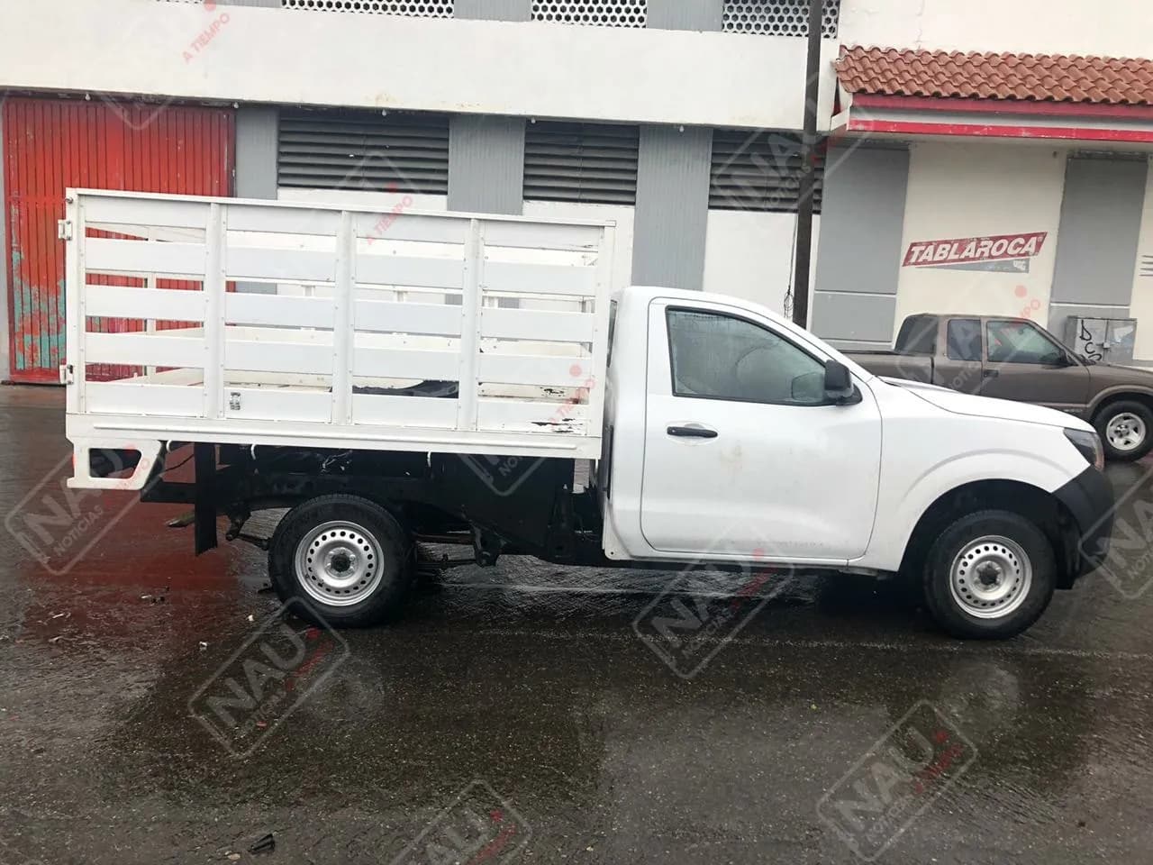 Choque por alcance deja solo daños