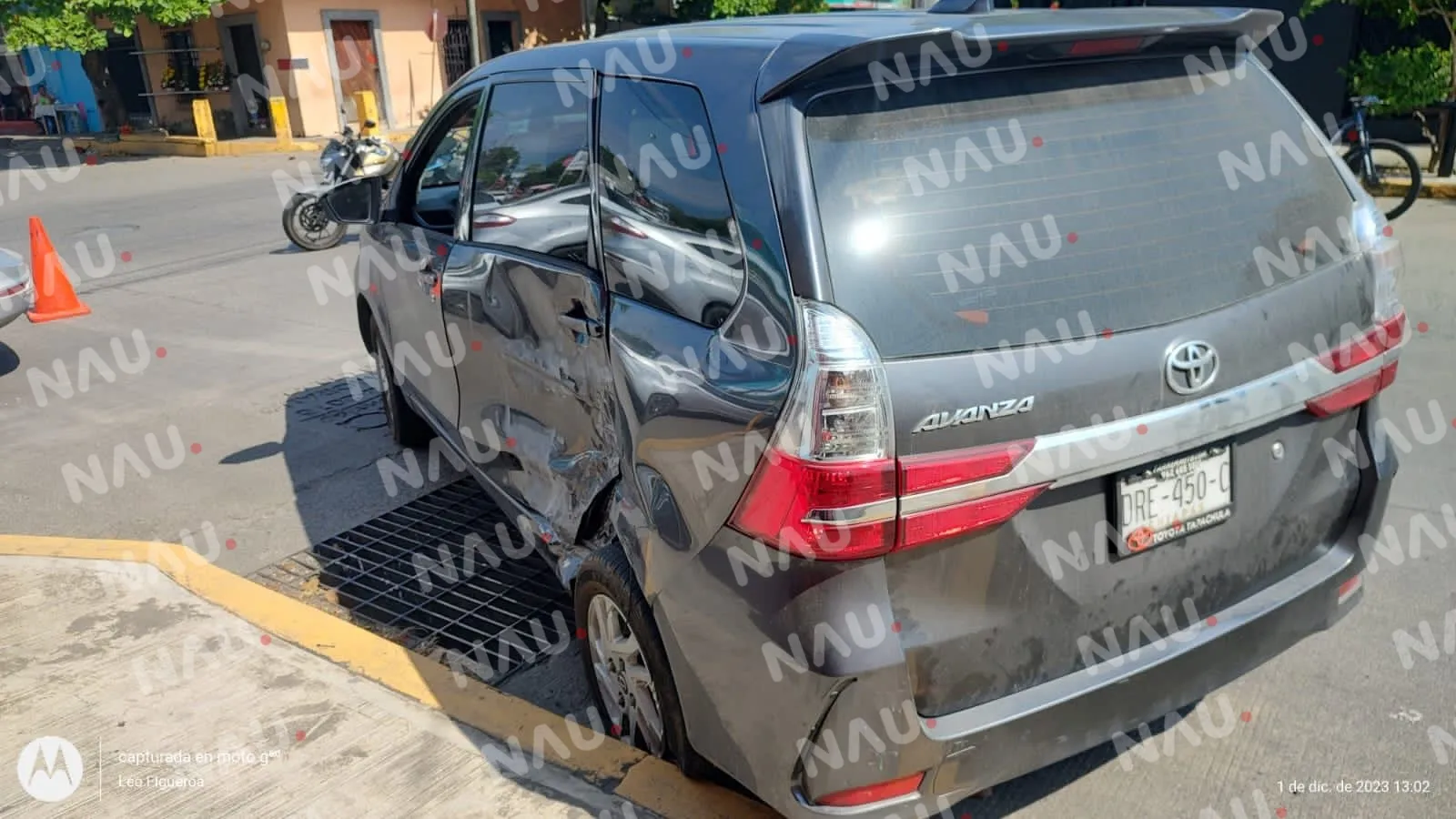 Choca patrulla de la guardia nacional