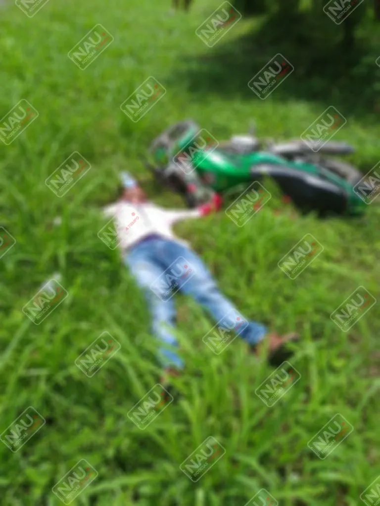 Delincuentes asesinan a motociclista al no detener su marcha