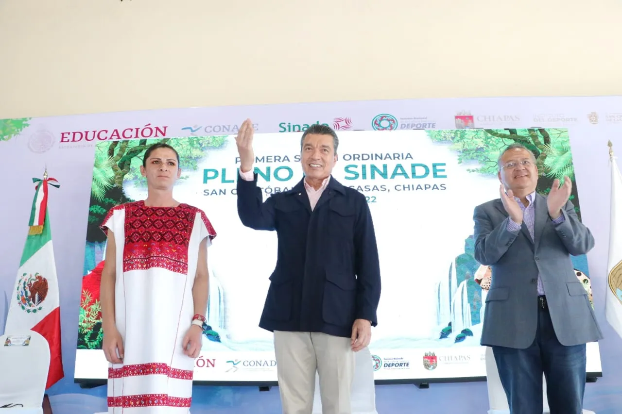 Gobernador asiste a Primera Sesión Ordinaria del Pleno del Sistema Nacional del Deporte