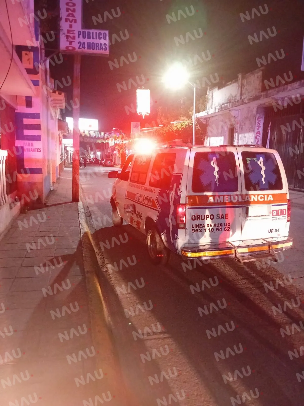 Hombre herido por arma blanca en Tapachula