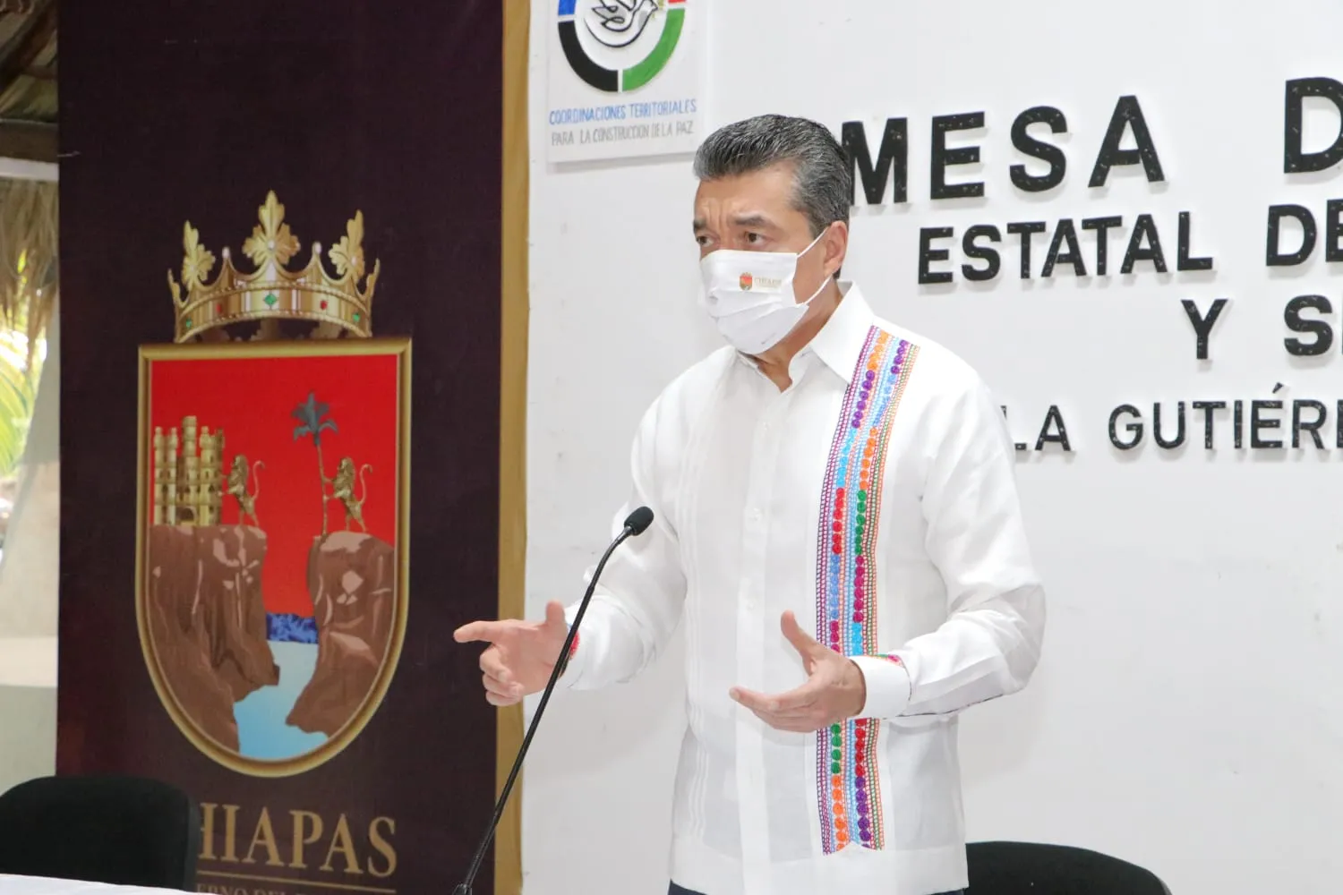 Ante situaciones de riesgo por lluvias, pide Rutilio Escandón trasladarse a refugios temporales