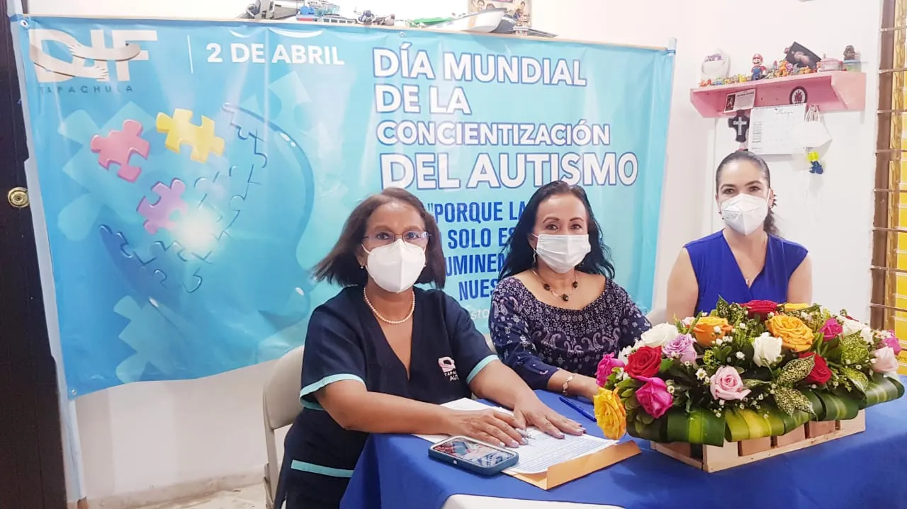 DIF TAPACHULA REALIZA CICLO DE CONFERENCIAS SOBRE CONCIENTIZACIÓN DEL AUTISMO