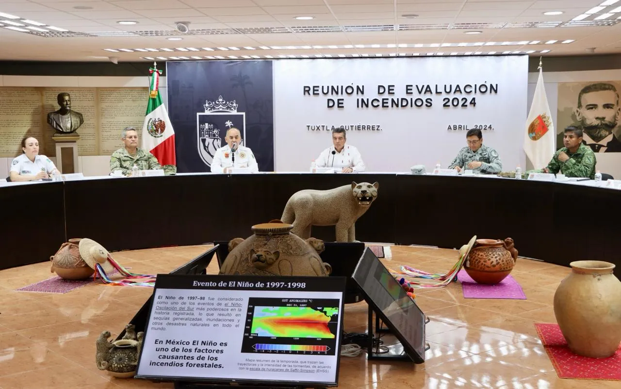 Chiapas mantiene una tendencia a la baja en registro de incendios forestales y urbanos