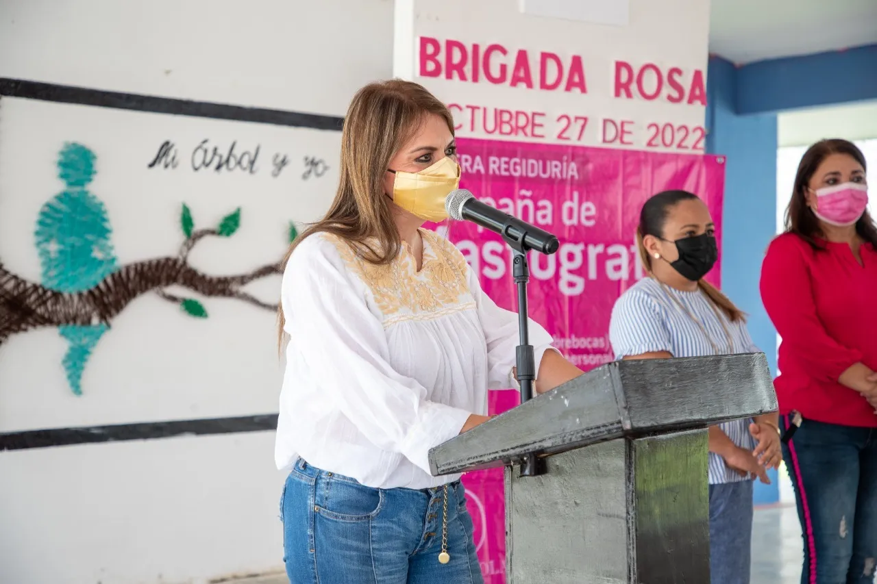 AYUNTAMIENTO REALIZA BRIGADA ROSA EN CERSS 4 FEMENIL