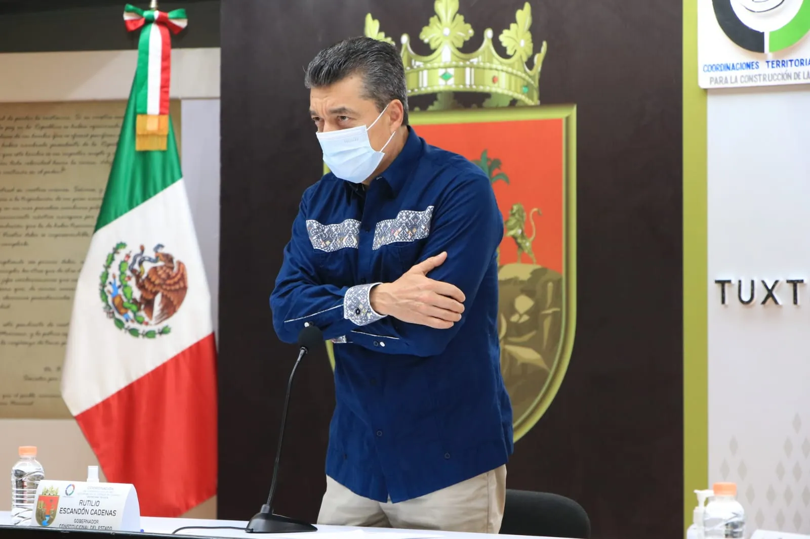Vacunación, la mejor alternativa para prevenir COVID-19 y proteger la vida: Rutilio Escandón