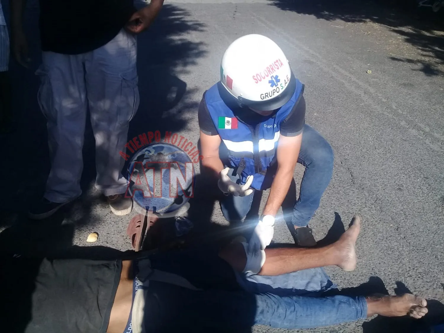 Migrante de origen hondureño fue atropellado por un vehículo