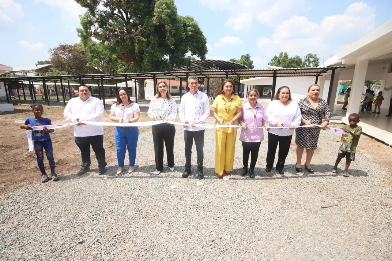 En Tapachula, Rutilio Escandón inaugura la Estancia Educativa Temporal para Niñas y Niños en Movilidad