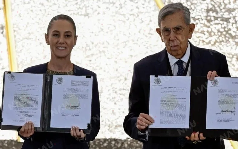 SHEINBAUM RINDE HOMENAJE A CUAUHTÉMOC CÁRDENAS TRAS SU FALLECIMIENTO