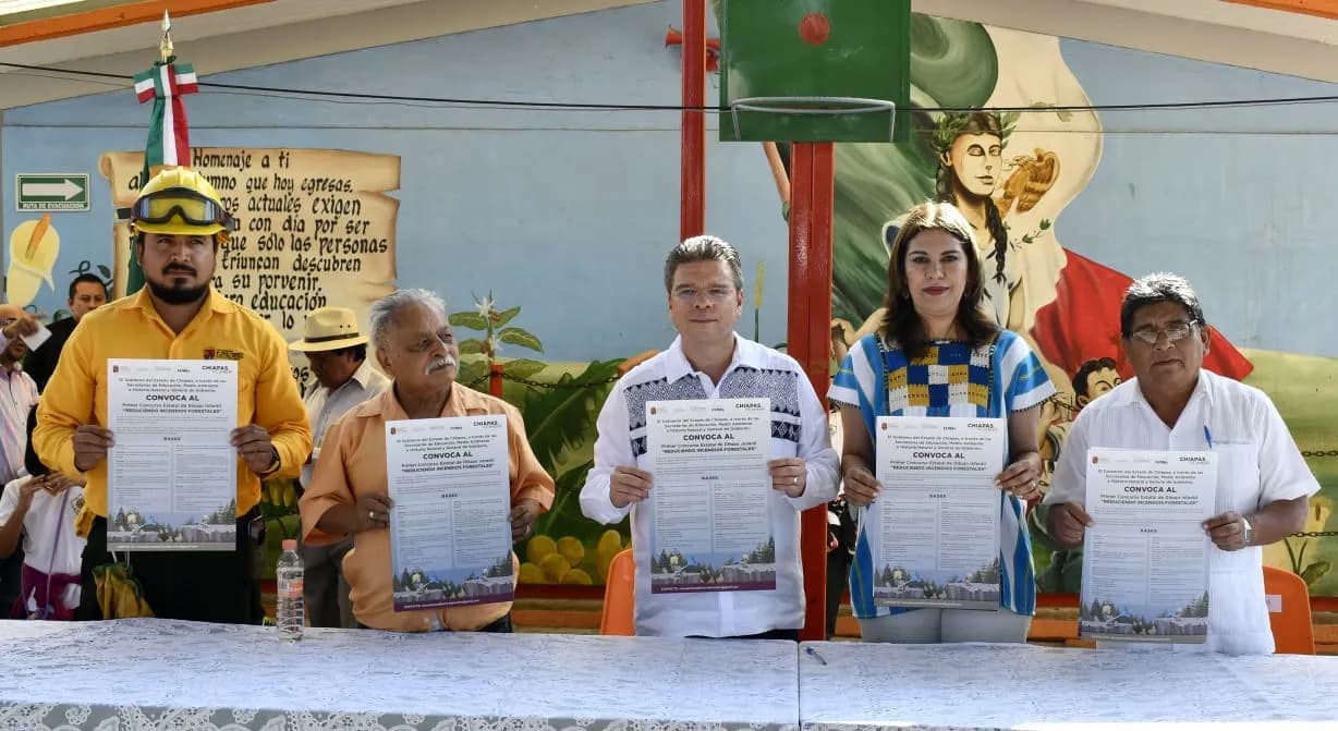 En Chiapas, los incendios forestales se castigan: Ismael Brito