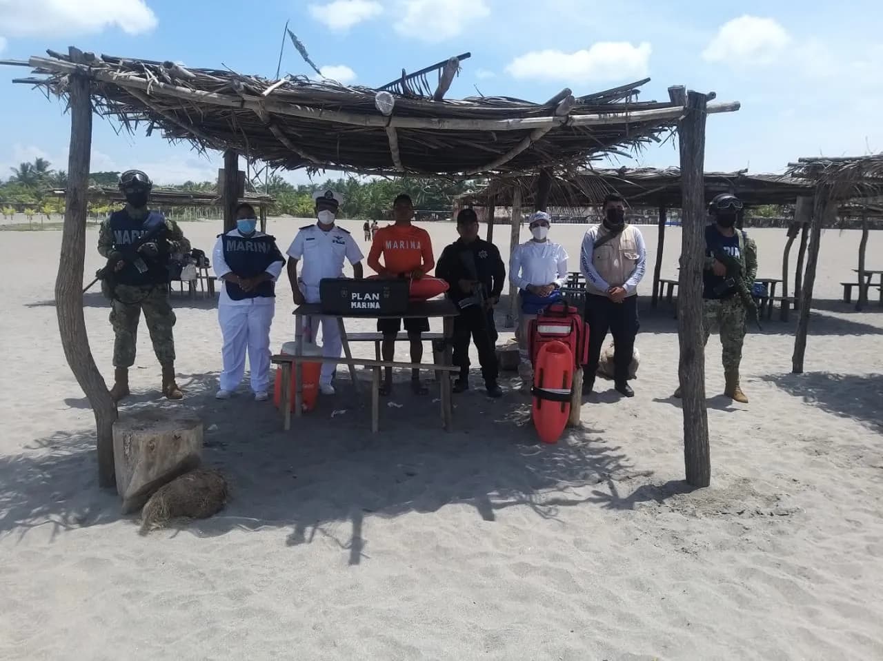 PROTECCIÓN CIVIL HACE LLAMADO A BAÑISTAS A TOMAR PRECAUCIONES AL VISITAR LAS PLAYAS TAPACHULTECAS