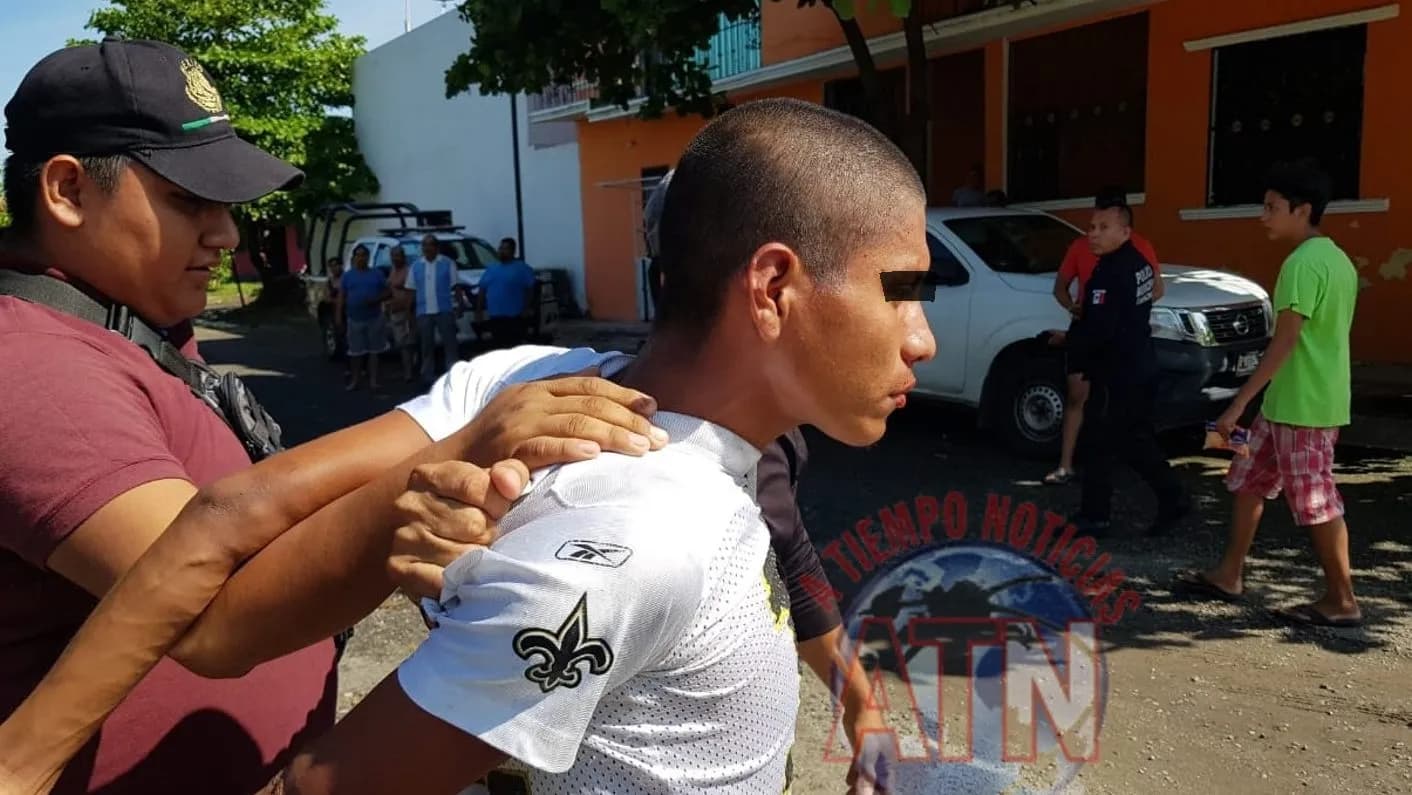 Detienen a presunto barrio 18