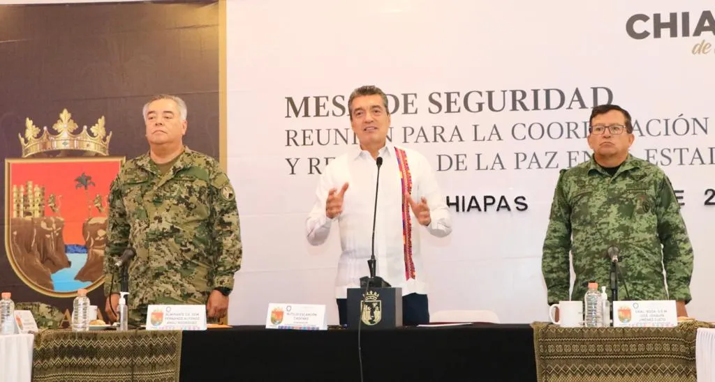 Desde Tapachula, pide Rutilio Escandón no bajar la guardia y atender medidas preventivas ante lluvias