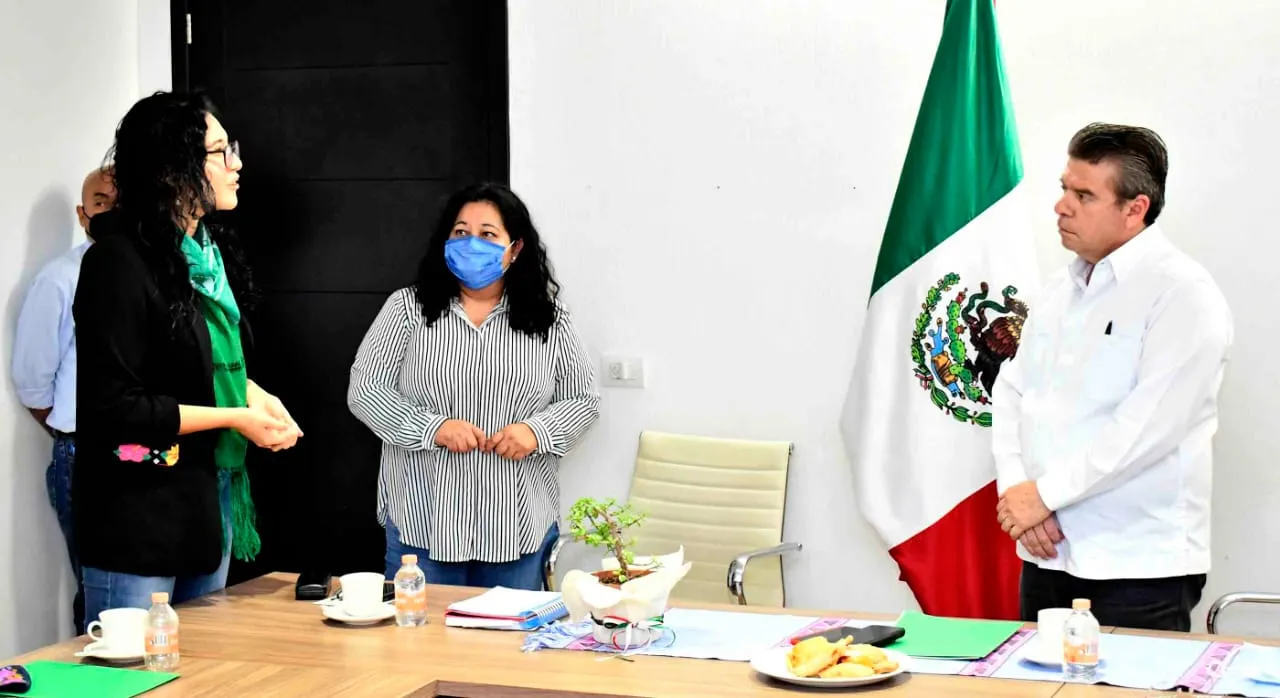 En Chiapas se gobierna para todas y todos; Brito recibe a feministas
