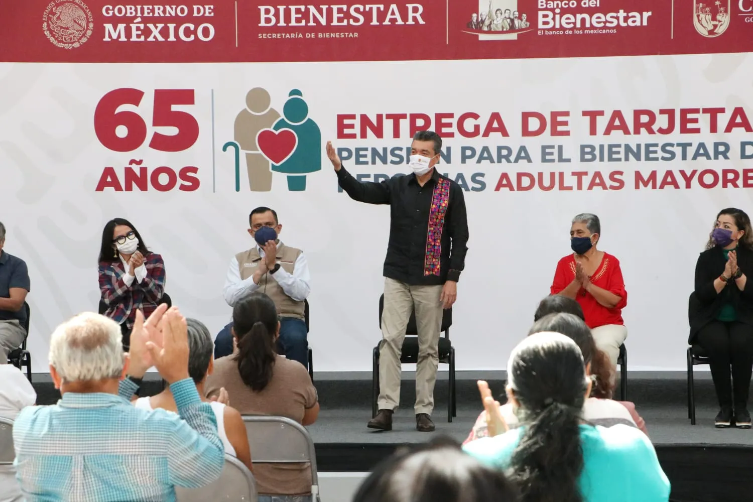 Inicia en Chiapas entrega de tarjetas de Pensión para el Bienestar de las Personas Adultas Mayores: Rutilio Escandón