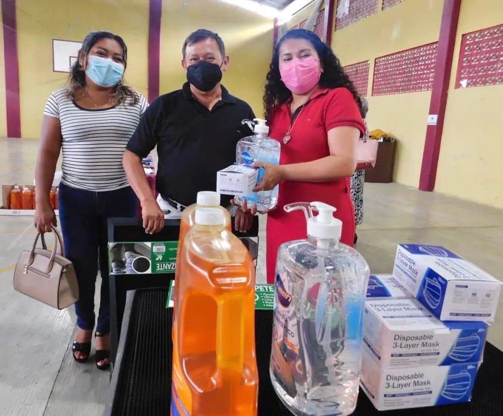 Apoyo de insumos de Higiene, para un retorno seguro a clases.