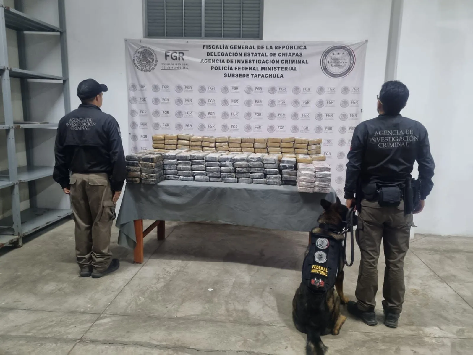 EN CATEO FGR ASEGURA A CUATRO PERSONAS Y NARCÓTICO EN TAPACHULA, CHIAPAS