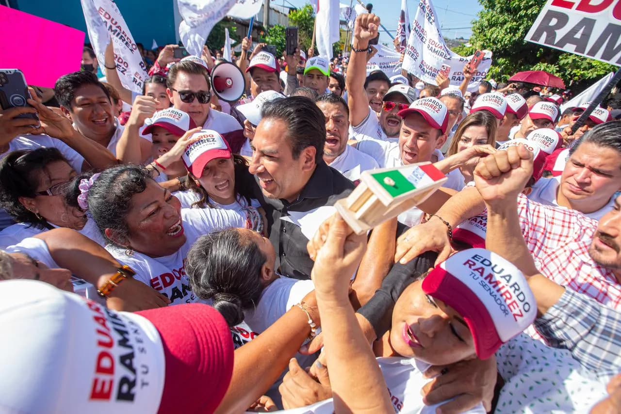 “Confío en que el resultado de las encuestas nos darán el triunfo”, Eduardo Ramírez
