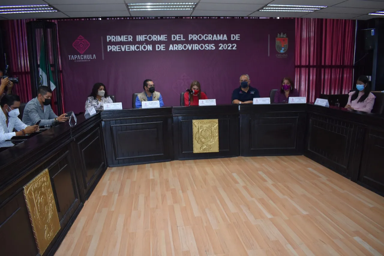 PRESENTAN RESULTADOS DEL PROGRAMA CONTRA EL DENGUE, ZIKA Y CHIKUNGUNYA EN TAPACHULA