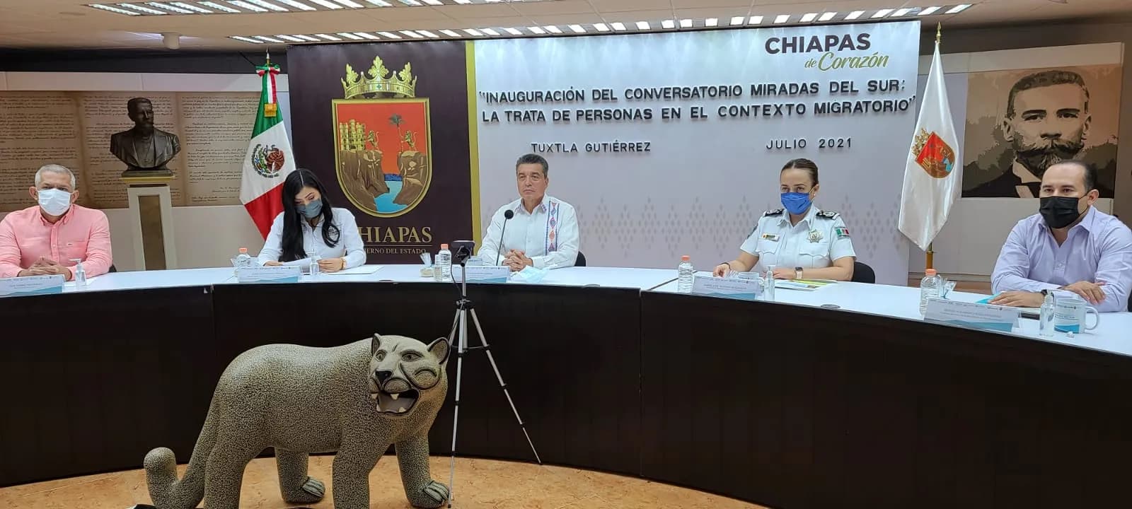 Gobierno de Chiapas refrenda compromiso con la prevención, sanción y erradicación de la trata de personas