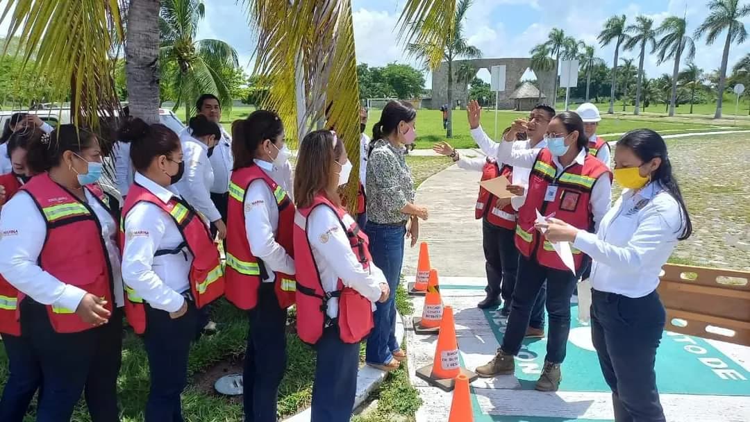 AYUNTAMIENTO DE TAPACHULA, SE SUMA AL SIMULACRO NACIONAL 2022