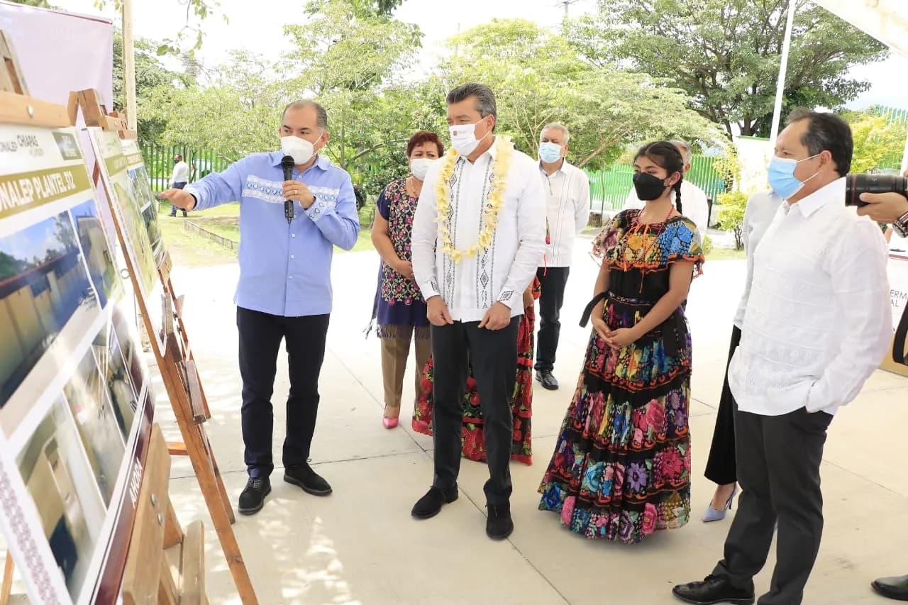 Rutilio Escandón inaugura infraestructura en el Plantel 312 del Conalep, en Tuxtla Gutiérrez