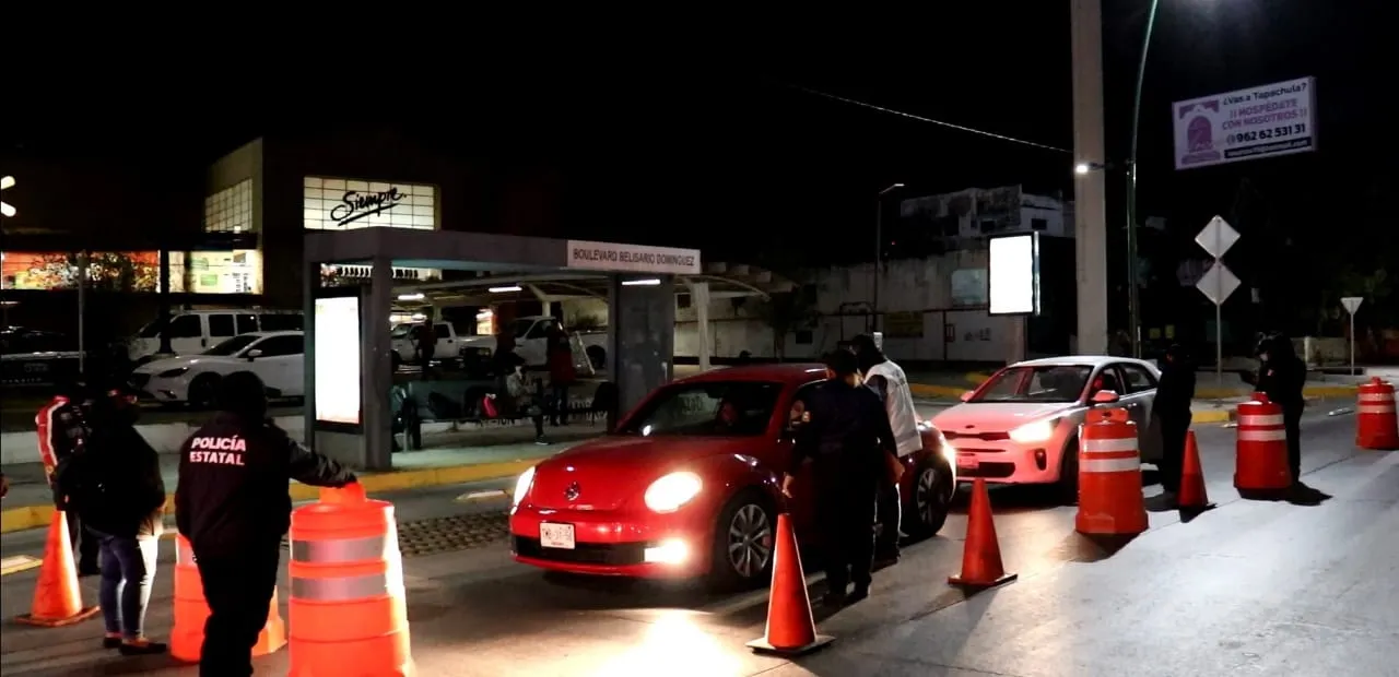 Operativo Alcoholímetro genera resultados positivos en Chiapas