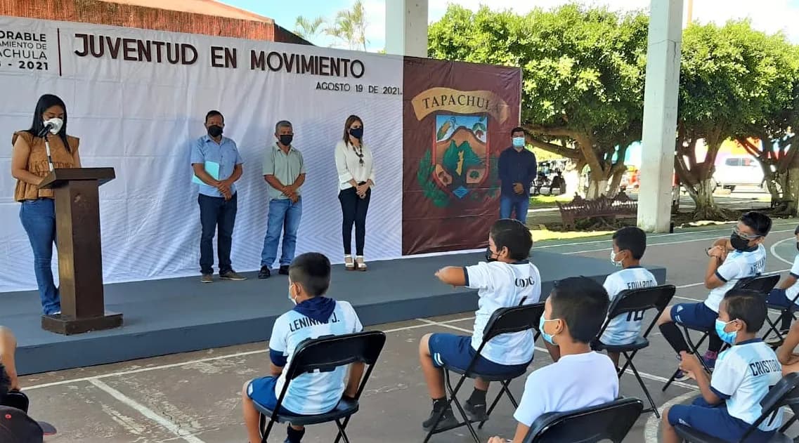 INICIA PROGRAMA “JÓVENES EN MOVIMIENTO” EN LA ZONA ALTA DE TAPACHULA