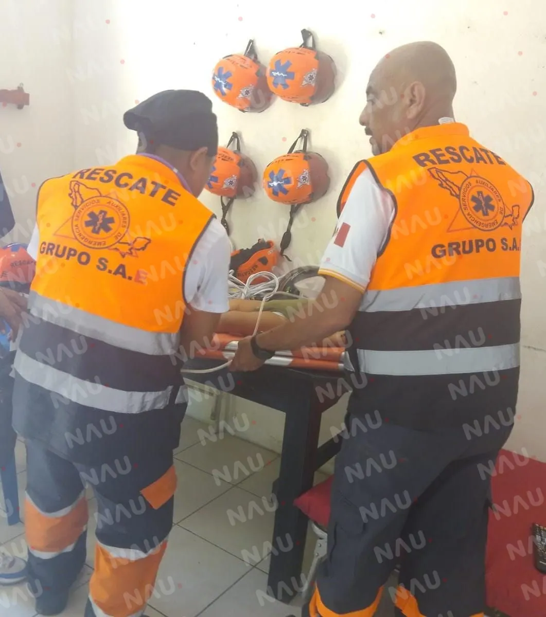 Rescate de menor en la base de Grupo SAE