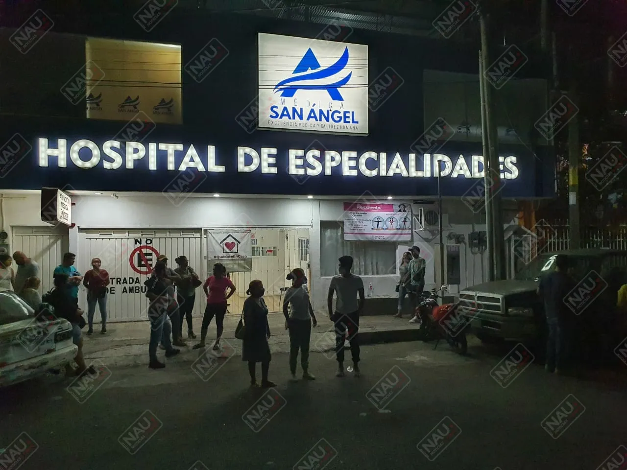 Muere empleado de financiera cuando era atendido en la Clínica San Ángel