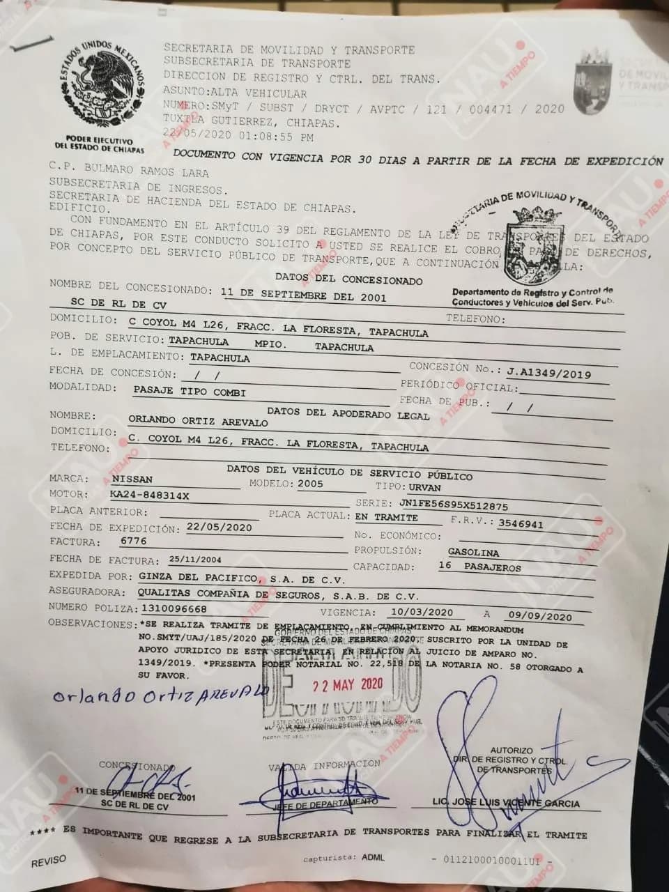 CORRUPCION EN SECRETARIA DE MOVILIDAD Y TRANSPORTE