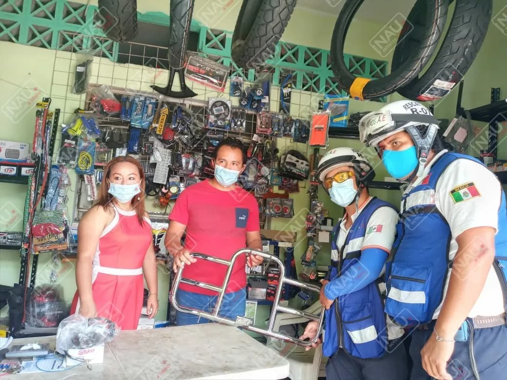 SAE obtiene accesorio para motocicleta de primeros auxilios