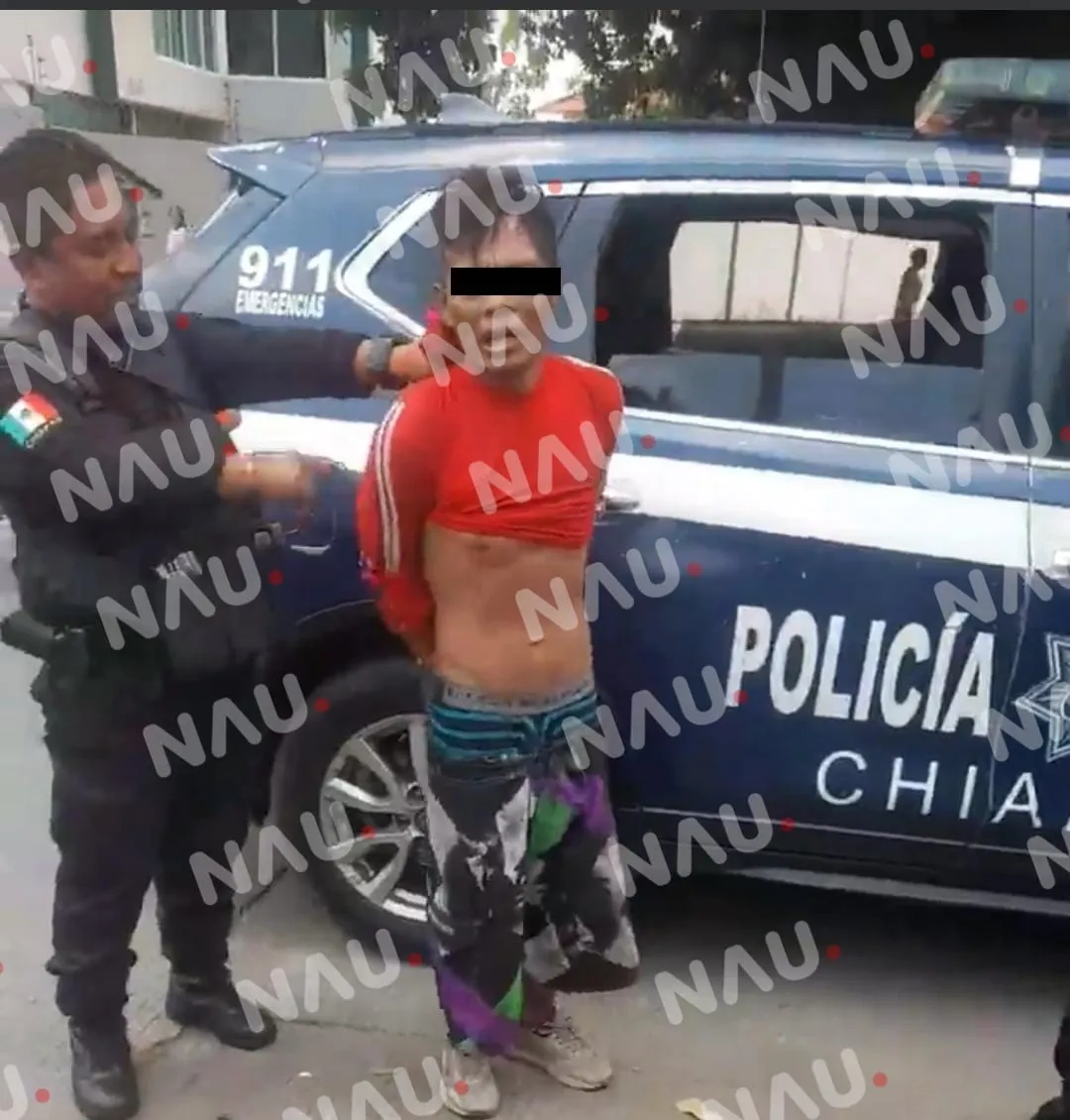 Detienen a un sujeto por intento de robo una motocicleta