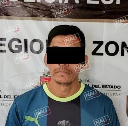 Captura FGE a Objetivo Prioritario 33 en materia de Secuestro en Chiapas.