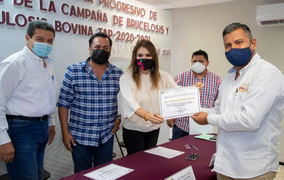 CONCLUYE CAMPAÑA DE BRUCELOSIS Y TUBERCULOSIS BOVINA EN TAPACHULA