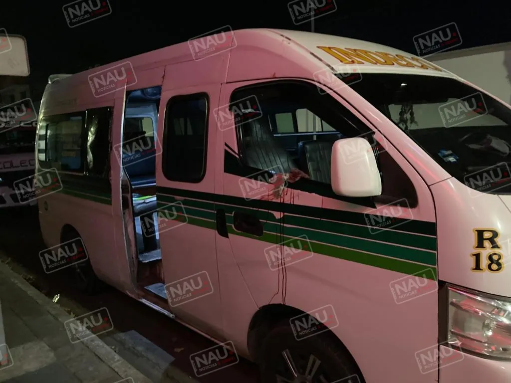 Intentan asesinar a dos conductores de combi de pasaje de la ruta Indeco – Centro