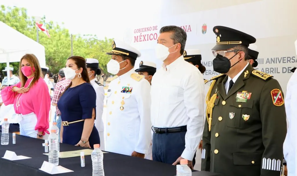 Reconoce Rutilio Escandón a la Secretaría de Marina por su labor en la protección y defensa de la soberanía nacional