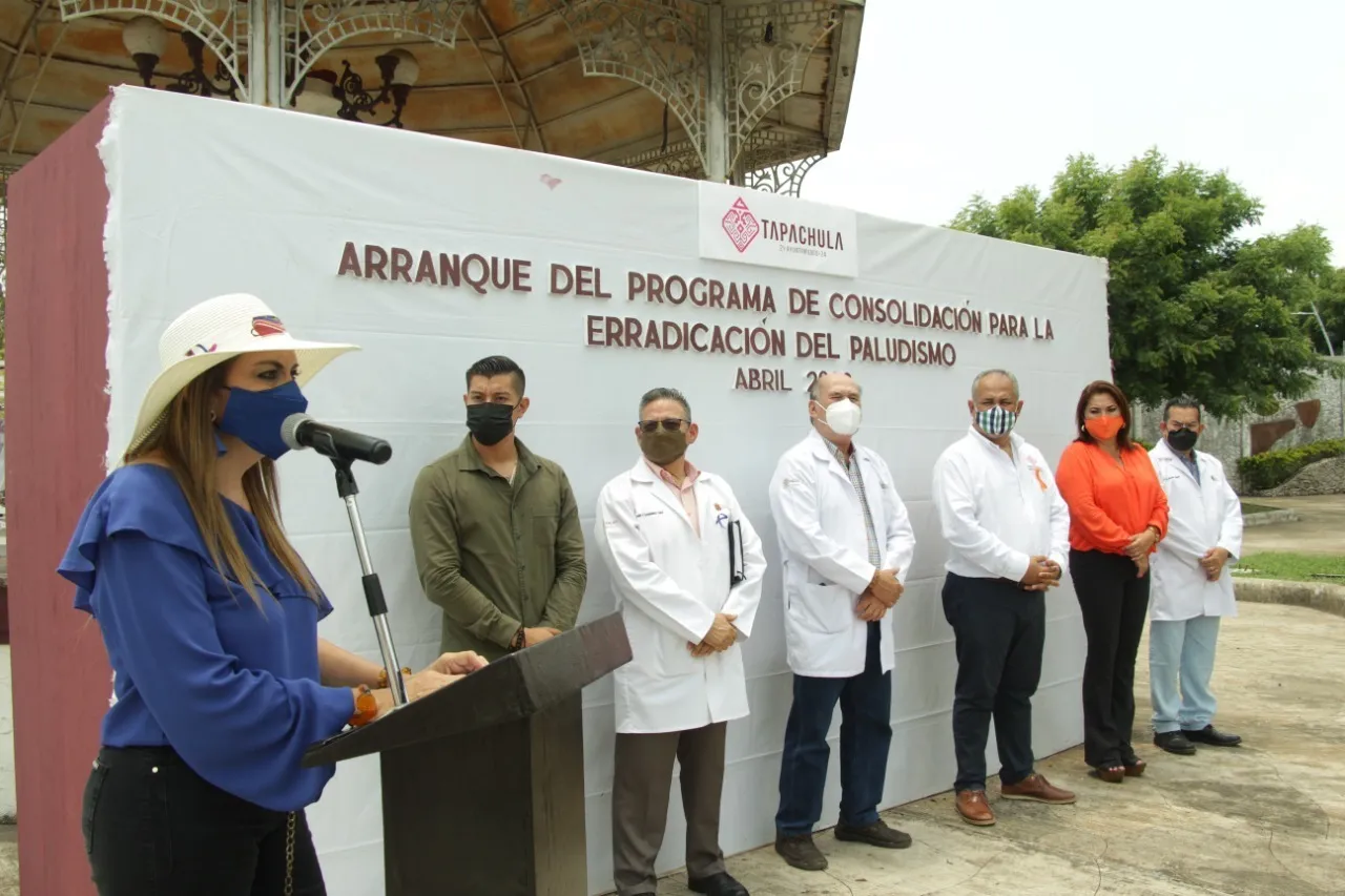 INICIAN ACCIONES PREVENTIVAS CONTRA EL PALUDISMO EN TAPACHULA