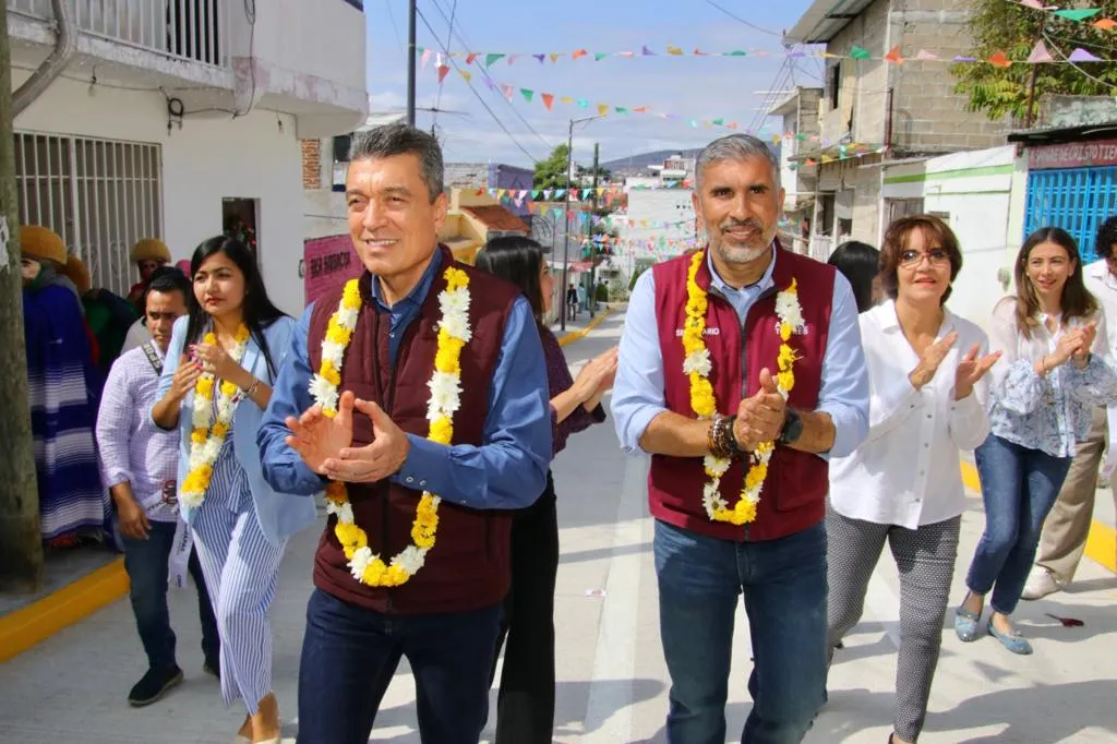 Inaugura Rutilio Escandón pavimentación y mejoramiento integral de andador en colonia San Cayetano
