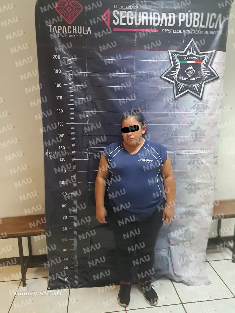 Detienen a mujer acusada de robo