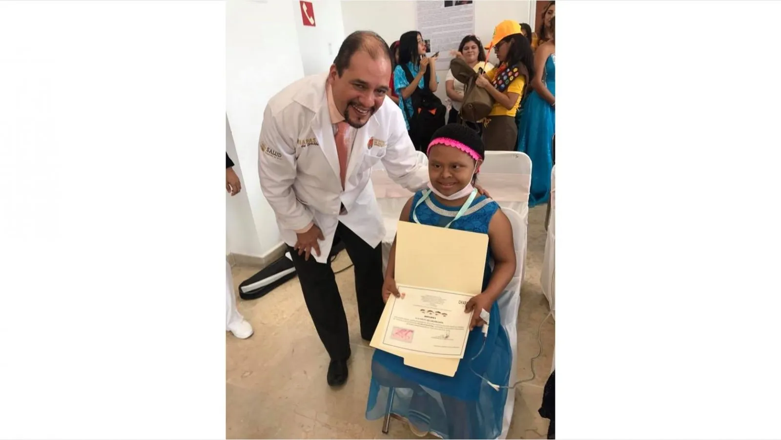 Concluyen ciclo escolar menores del aula hospitalaria del Hospital General de Tapachula
