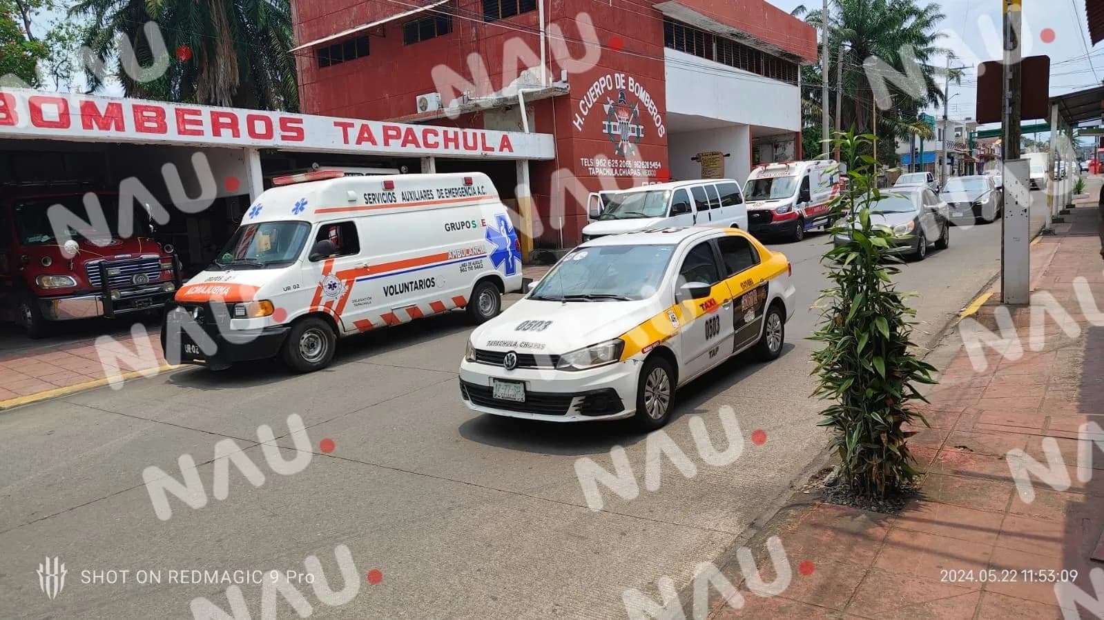 Hombre de 61 años fallece de un paro cardíaco fulminante en la calle 8 Sur frente a bomberos